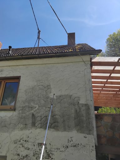 Fassadenreinigung Vorher-Nachher